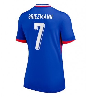 Frankrig Antoine Griezmann #7 Hjemmebanetrøje Dame EM 2024 Kort ærmer